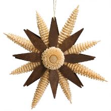 Baumbehang Stern aus Ringelb�umchen