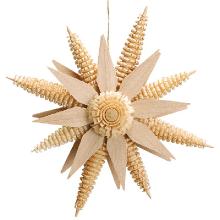 Baumbehang Stern aus Ringelb�umchen