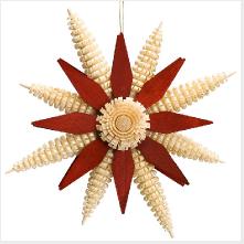 Baumbehang Stern aus Ringelb�umchen